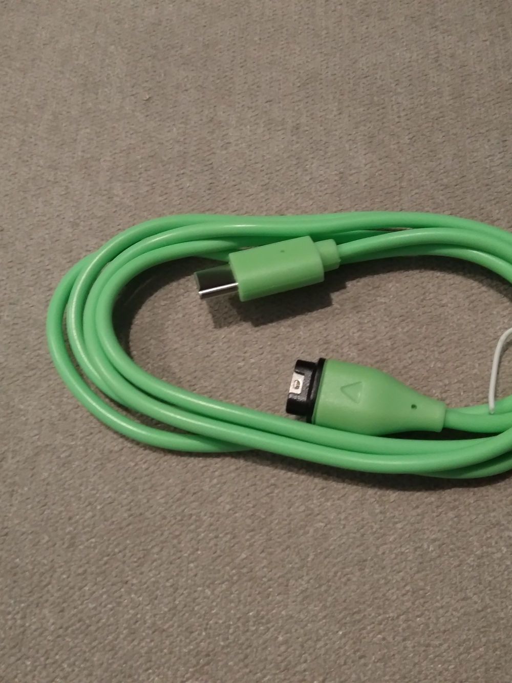 Green USB-C to Micro USB Charging Cable - Universal Compatibility
